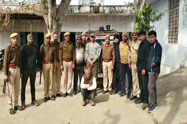 डकैत विशाल गुर्जर गिरफ्तार , Dacoit Vishal Gurjar arrested