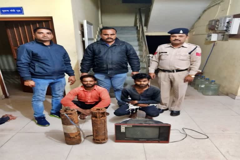 Two burglary accused arrested in Bilaspur