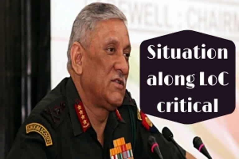 Situation along LoC can escalate any time: Army Chief