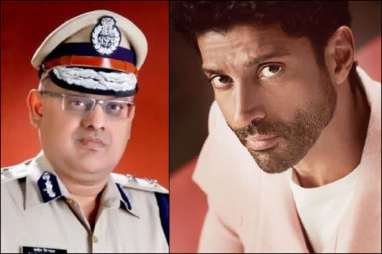 Farhan Akhtar threatened by police or IPS officer