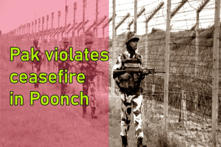 Pakistan violates ceasefire along LoC in J-K's Poonch