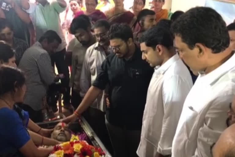 lokesh condolence to venu gopal