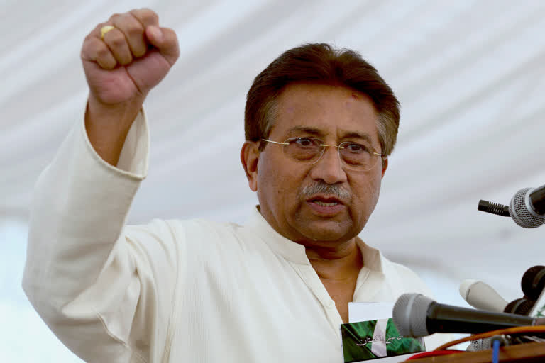 Former Pakistan president Pervez Musharraf