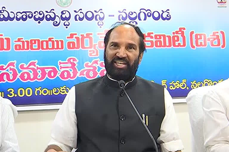 Telangana Chief uttam kumar reddy on Nalgonda parliament development works in Nalgonda