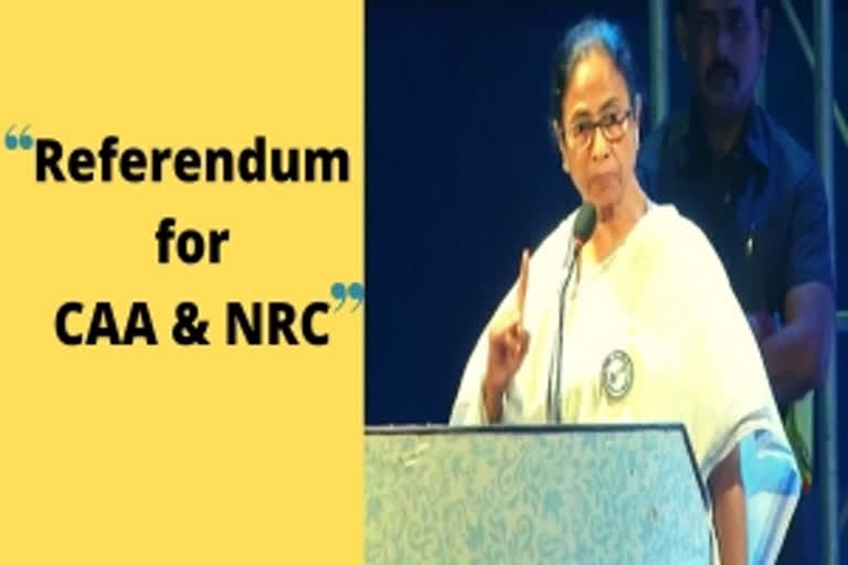 Mamata calls for UN-controlled referendum on CAA, NRC