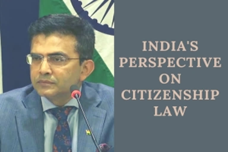 Jaishankar shares India's perspective on citizenship law