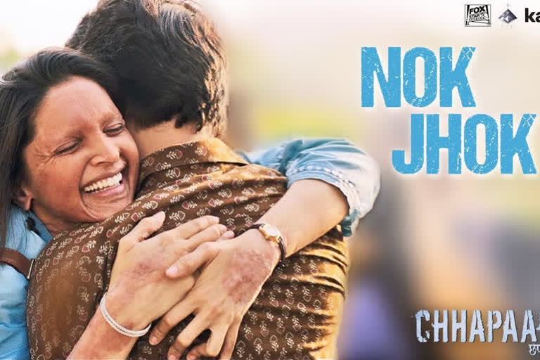 Chhapaak first song Nok Jhok release, underlines unspoken love