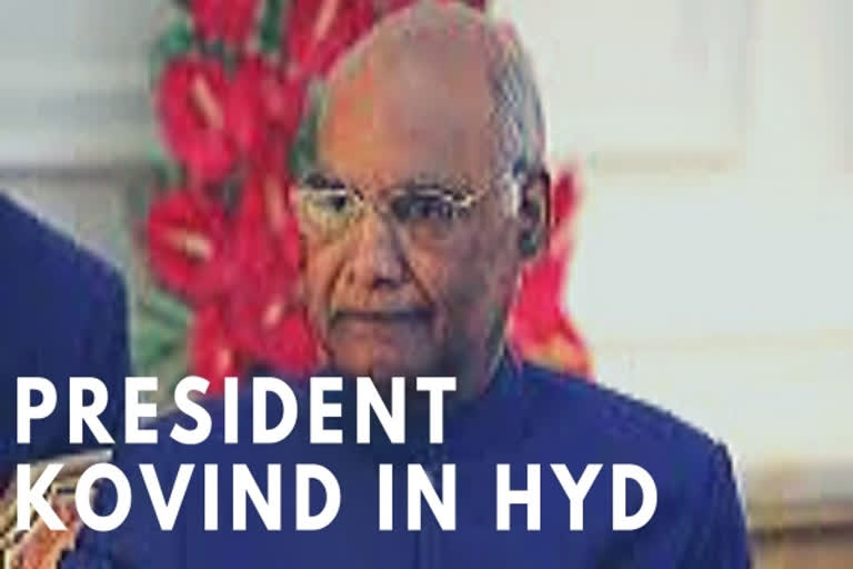 President Ramnath Kovind to arrive in Hyd today for customary winter sojourn