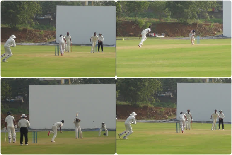 ranji trophy between andhra and delhi at ongole prakasam district