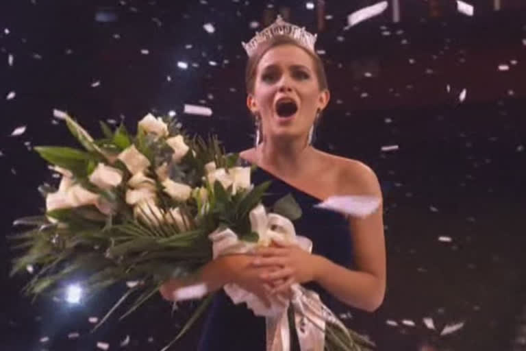 Virginia biochemist Camille Schrier is crowned Miss America