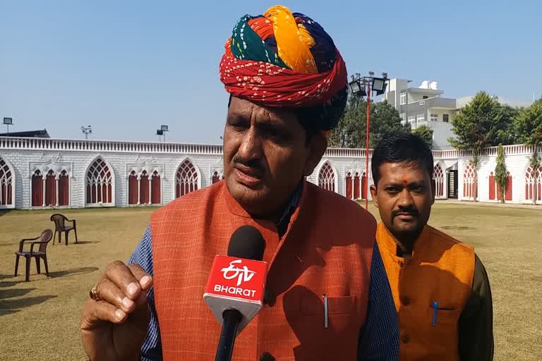 Former minister Prabhulal Saini on Congress government, Former minister Prabhulal Saini on the issues of farmers, Former minister Prabhulal Saini news, किसानों के मुद्दे पर पूर्व मंत्री प्रभुलाल सैनी