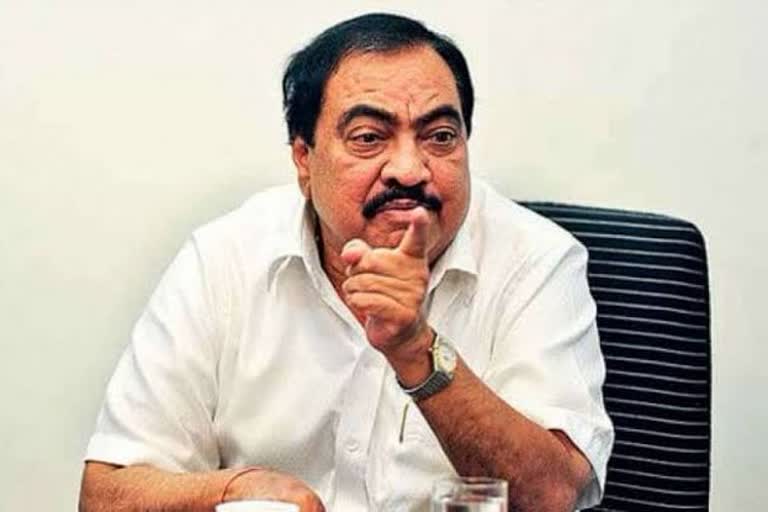 Senior bjp leader Eknath Khadse