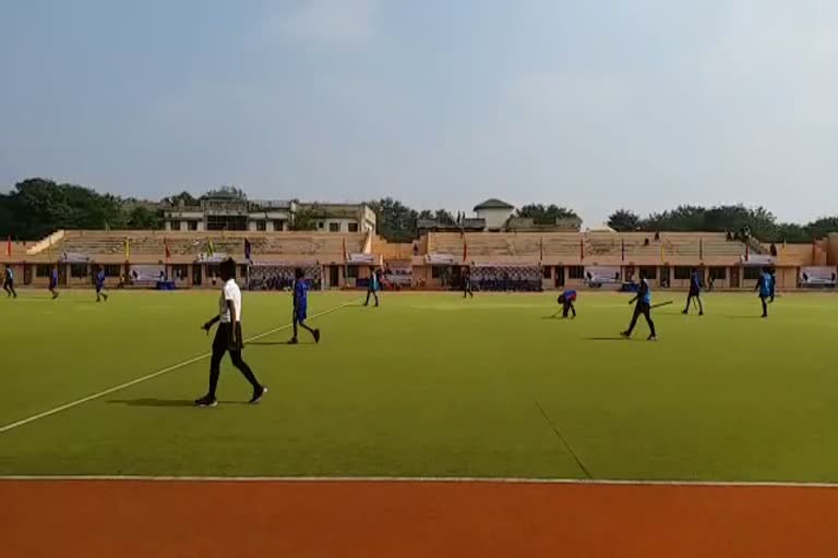 process of selection of players for the National Women's Hockey Championship started in Jharkhand