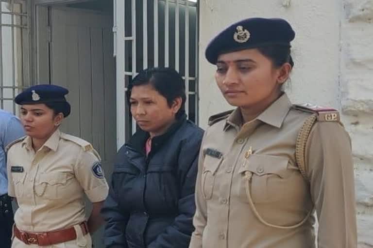 lady don sonu dangar arrested by amreli police