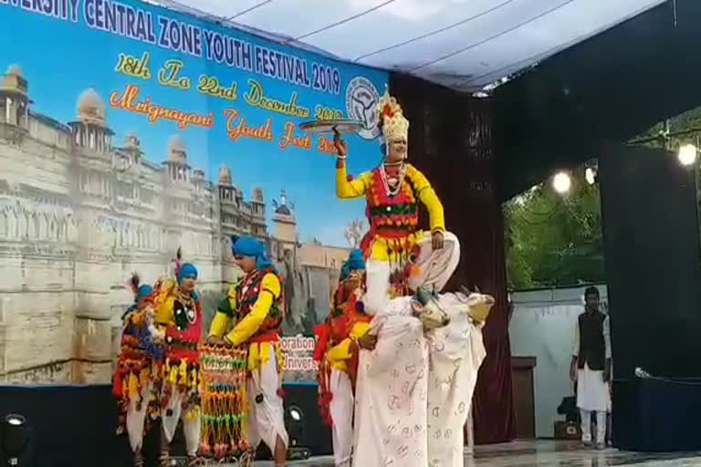 Youth festival had to be held in open ground instead of multi art hall