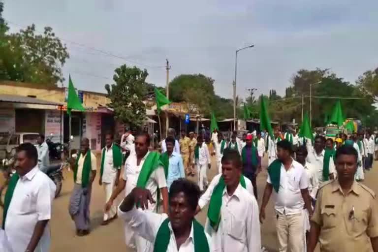 Farmers protest