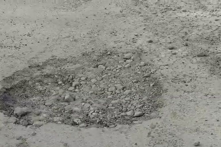 bad condition of road in kinnaur