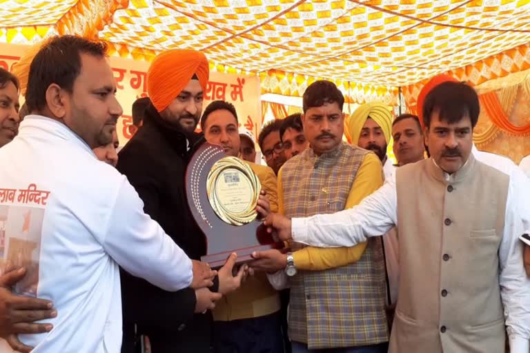 sandeep singh arrives at shahid udham singh's birthday event in yamunanagar