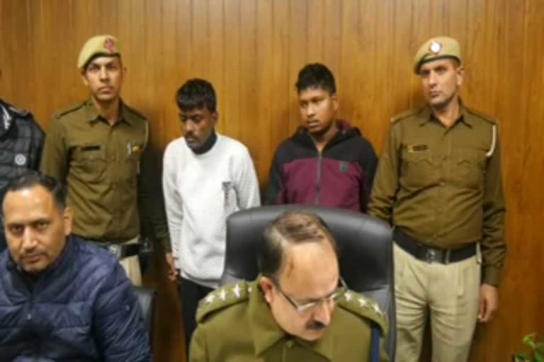 gurugram police arrested 2 thieves