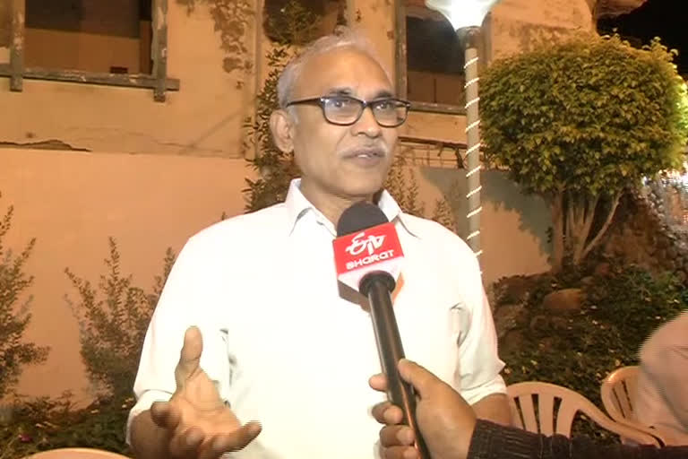 cpm leader bv raghavulu on capital