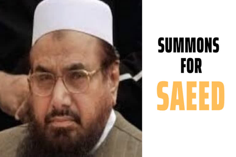 Hafiz Saeed indicted in terror funding  terror funding case  anti-terrorism court in Pakistan on Hafiz Saeed  Jamaatud Dawa Hafiz Saeed  ഹഫീസ് സയീദ് വാർത്ത  തീവ്രവാദ വാർത്ത