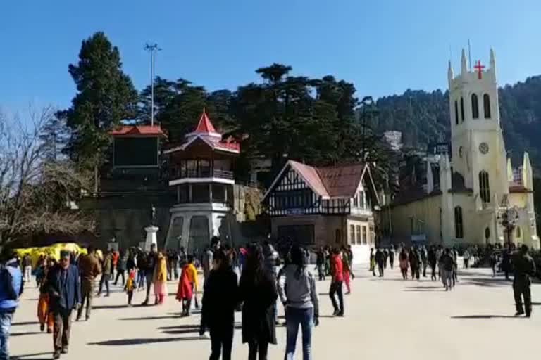 People get relief from cold due to clear weather in Shimla