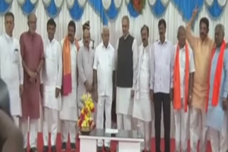 13 MLAs sworn in Bangalore Vidhansoudha Banquet Hall