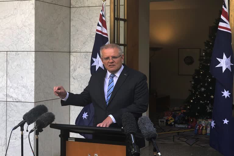 Scott Morrison, Australia pm scoot apologize, ஆஸ்திரேலரிய பிரதமர் ஸ்காட் மோரிசன்