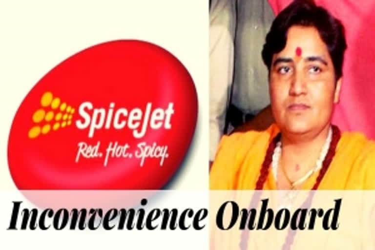 Pragya Thakur was on wheelchair, refused to move to non-emergency row causing delay: SpiceJet