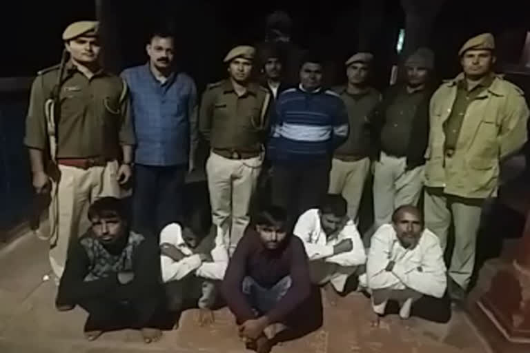 dholpur news, क्यूआरटी टीम की कार्रवाई , बाड़ी सदर थाना पुलिस, गब्बर दादा गैंग का सदस्य गिरफ्तार, धौलपुर का गब्बर दादा गैंग, rajasthan news