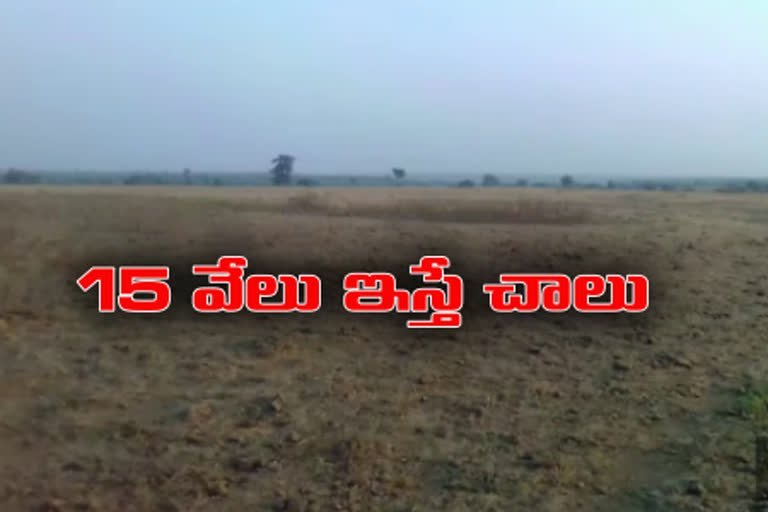 revenue employees give land pass book without rules in adilabad