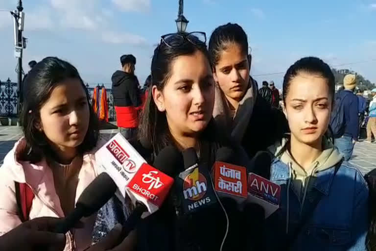 girls will make Shimla clean and beautiful in shimla