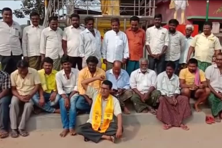 agitation for capital amaravahi in nunna