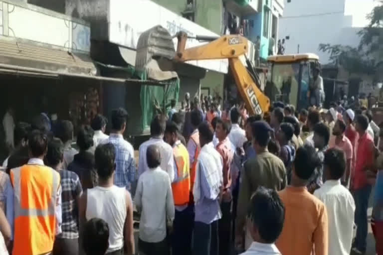 action taken to remove encroachment in phalsood