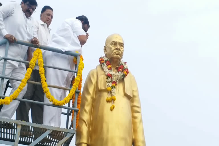 farmer prime minister pv narasimha rao death anniversary at hanmakonda in warangal urban district