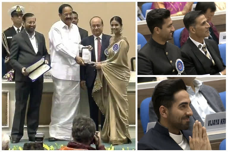 Vice President Venkaiah Naidu is honouring the winners of the 66th National Film Awards 2019