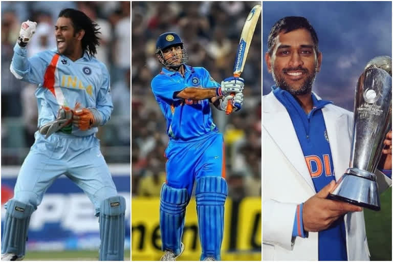 Dhoni completes 15 years in international cricket