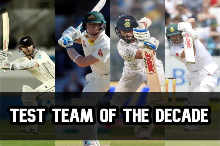 Cricket Australia's Test Team of the Decade