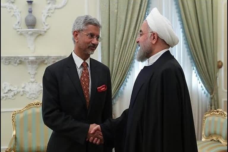 Jaishankar meets Iranian Prez