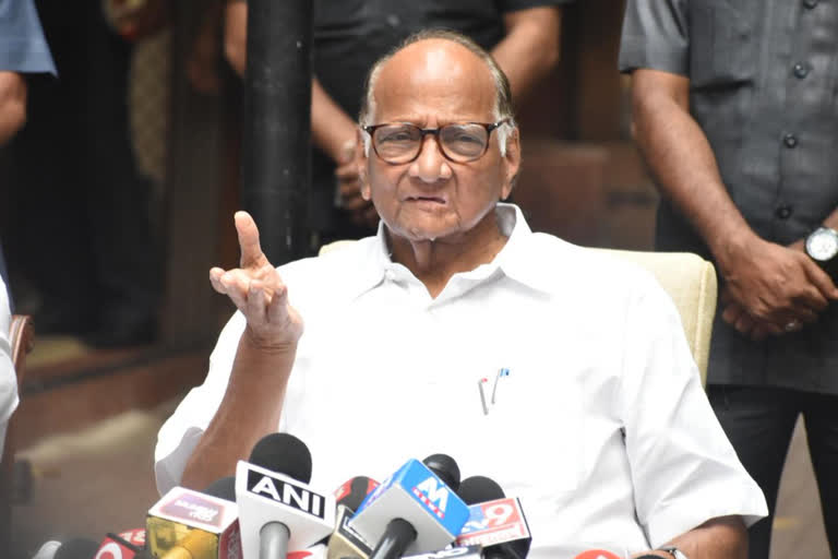 sharad pawar critisim on bjp