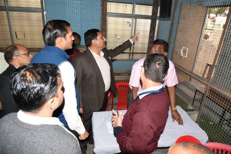 Collector took stock of counting preparations in bilaspur