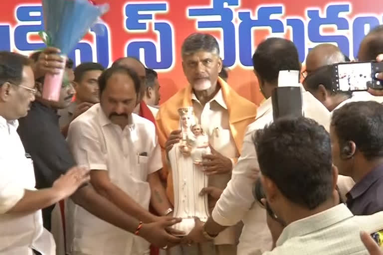 chandrababu attends semi Christmas celebrations