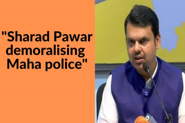 Former Maharashtra Chief Minister and BJP leader Devendra Fadnavis