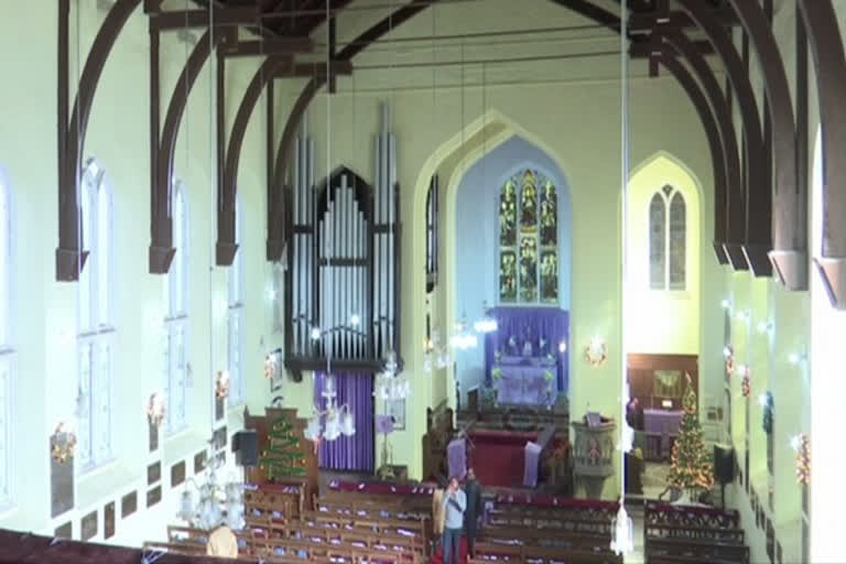 Christ church in shimla