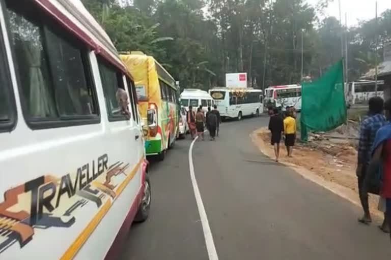 Ayyappa devotees are fighting for Sabarimala.