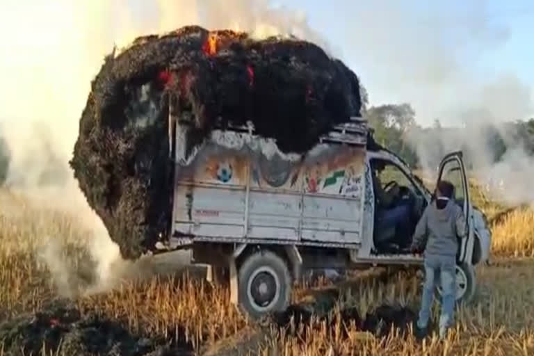 টাটা মোবাইলত অগ্নিকাণ্ড