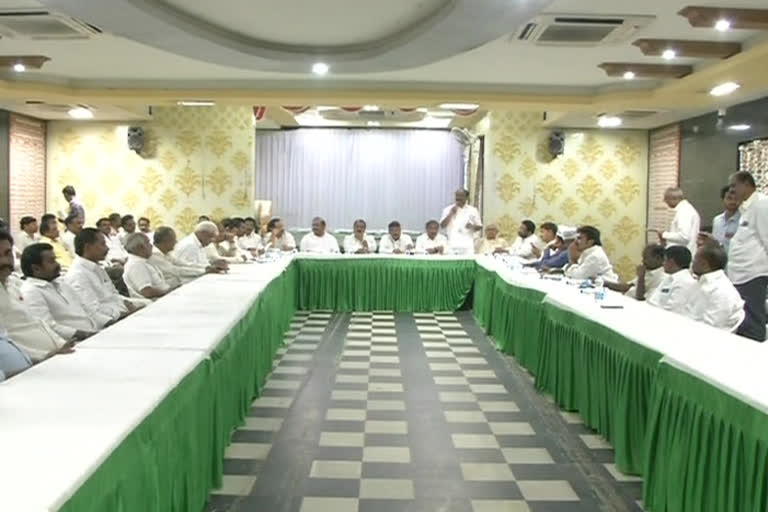 all party meeting held under TDP on capital issue at amaravathi