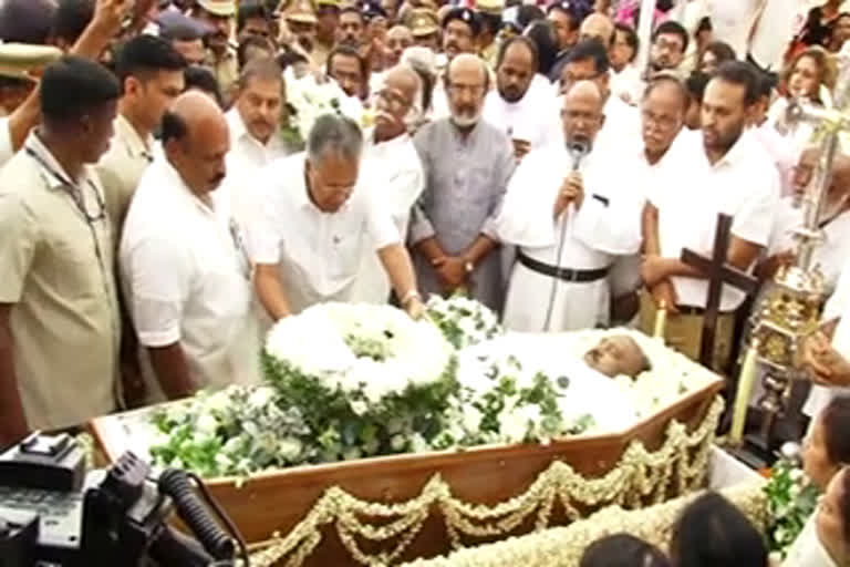 THOMAS_CHANDI_FUNERAL  THOMAS_CHANDI_FUNERAL-  മനുഷ്യസ്നേഹിയായ രാഷ്ട്രീയ പ്രവര്‍ത്തകനാണ് തോമസ് ചാണ്ടിയെന്ന് പിണറായി വിജയൻ