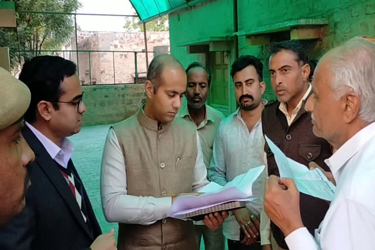 Inspection of Subdivision Office, बाड़मेर न्यूज