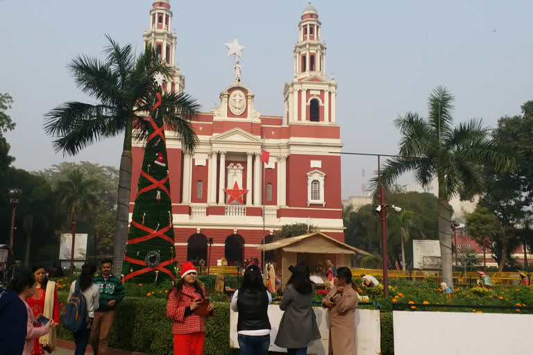 sacred heart church all set to welcome people on Christmas